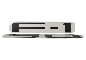 Ford F-150 Tailgate Decal - Ford Racing - OEM grade vinyl decals - Black - `15-`25